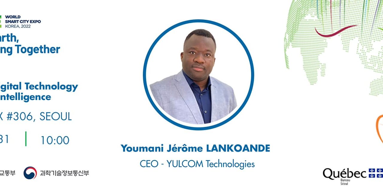 AI and Smart City : Youmani Jerome LANKOANDE will speak at World Smart City Expo in Seoul