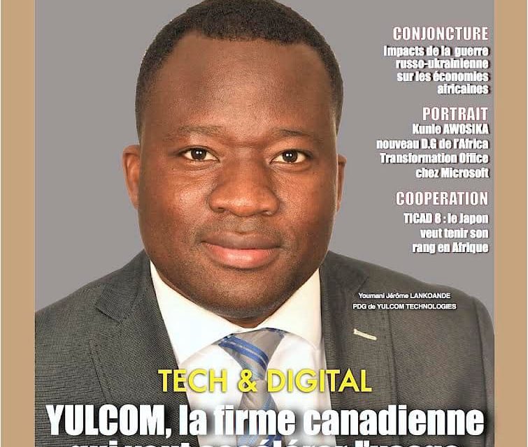 Intelligence Artificielle: Youmani Jérôme LANKOANDÉ, PDG de YULCOM, accorde une interview au magazine Business Africa