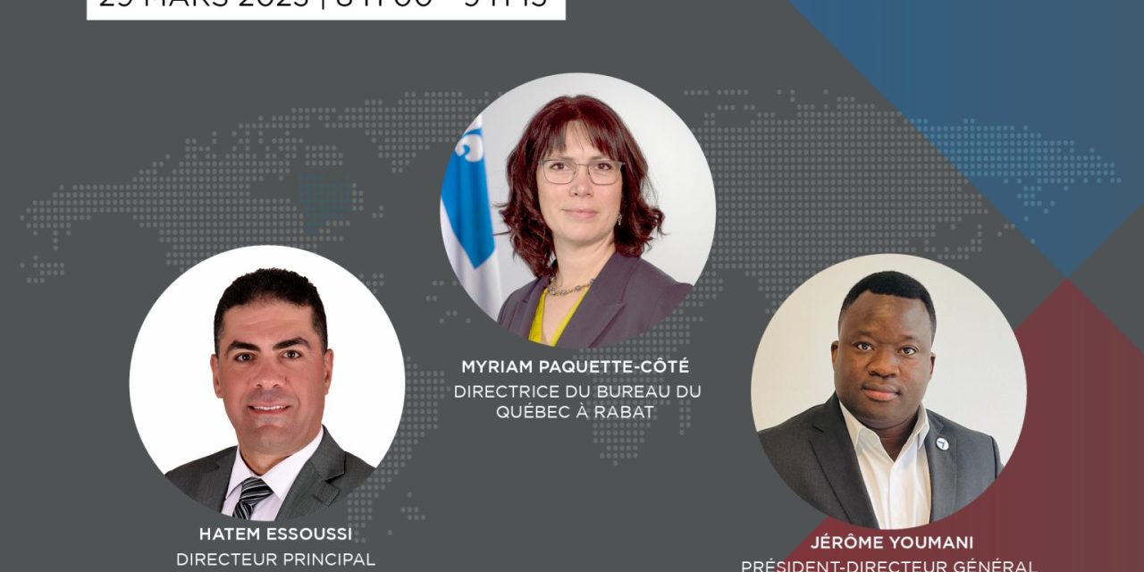 Exporting Big Data and AI services: Youmani Jerome Lankoandé will give a presentation at the Federation of Quebec Chambers of Commerce